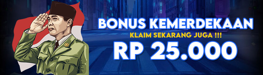 BONUS KEMERDEKAAN !!