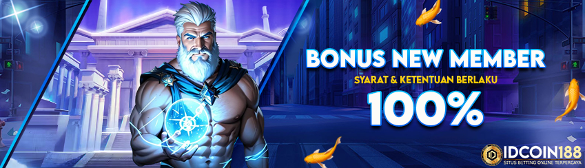 BONUS NEW MEMBER 100%